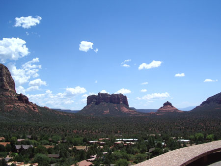 Vue depuis la Cross Chapel Vue depuis la Cross Chapel